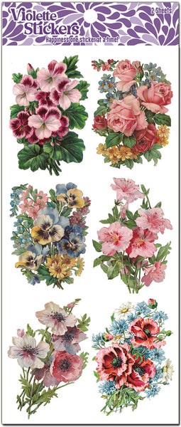Y108 Hazel - Victorian Florals – Violette Stickers