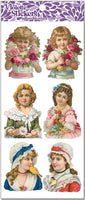 Y135 Grace - Victorian Girls with Roses