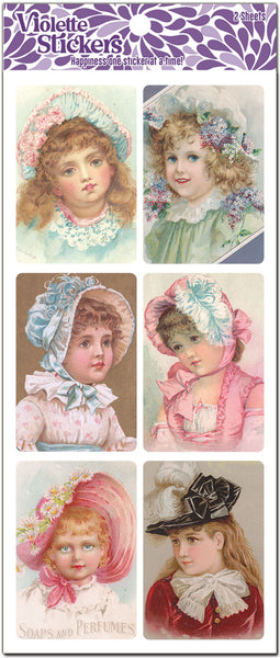 Y167 Dolores - Pastel Victorian Ladies Stamps